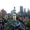 Photos: Record-Setting Human Tower Rises Up From Roof At 230 Fifth
